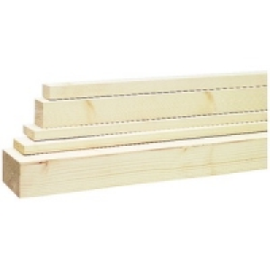 Wickes Planed All Round Softwood Timber 34x44mmx2400mm Pack