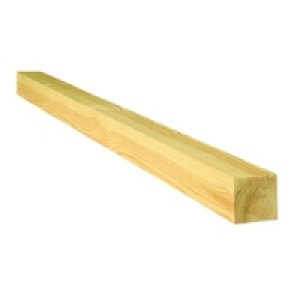 Wickes Planed All Round Redwood Timber 44x44x3600mm £10.72