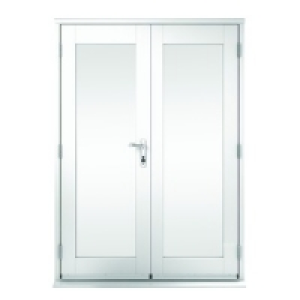 Wickes Derwent Softwood French Doors White Finish 4ft £899.00