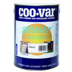Coo-Var Suregrip Anti-Slip Floor Paint Black 5L £49.99