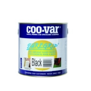 Coo-Var Suregrip Anti-Slip Floor Paint Black 2.5L £29.99