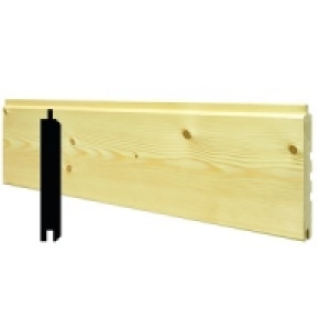 Wickes Treated Softwood Exterior Cladding 18x144x3000mm Pack £30.35
