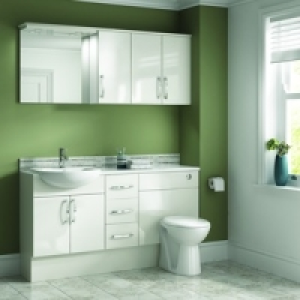 Wickes Seville Worktop White 2000mm £71.99