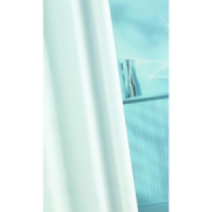 Wickes Shower Curtain PVC White £5.99