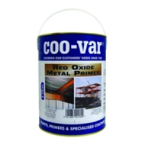 Coo-Var Red Oxide Metal Primer 5L £29.99