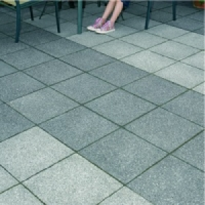 Wickes Argent Paving 400x400mm Textured Dark Grey 60 Pack