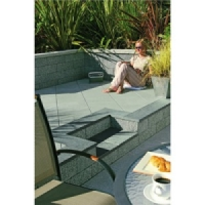 Wickes Argent Paving 400x400mm Smooth Light Grey 60 Pack