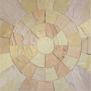 Wickes Fairstone Riven Paving Squaring Off Kit
