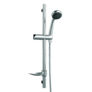 Wickes Three Spray Showerhead and Riser Rail Kit Chrome £24.97