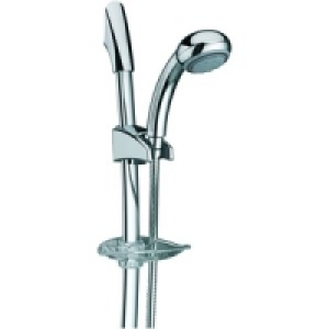 Wickes Round Shower Riser Rail Kit 685mm
