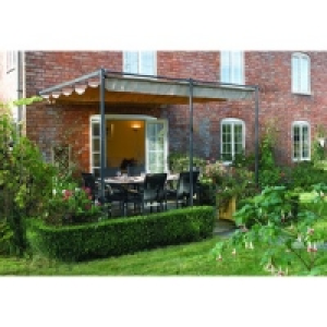 Rowlinson St. Tropez Retractable Canopy 2.7x3.3x2.7m Grey