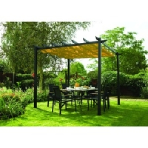 Rowlinson Latina Retractable Canopy 2.3x3.0x3.0m Grey