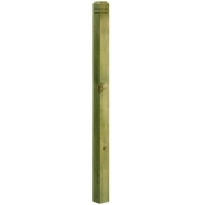 Wickes  Wickes Modern Deck Post (No Notch) 1370x80x80mm Green