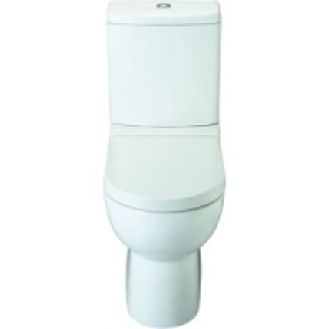 Wickes Avalon White Toilet Seat
