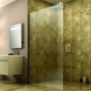 Wickes Frameless Deflector Panel 1000mm