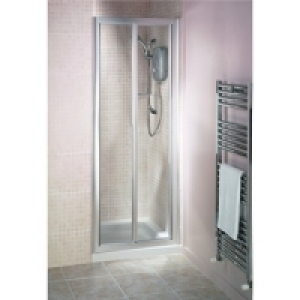 Wickes Bi-Fold Shower Enclosure Door Silver Effect Frame 760