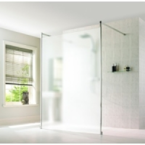 Wickes Double Fix Deflector Panel Frosted 1200mm