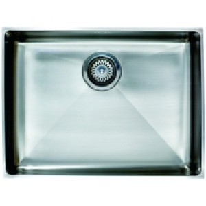 Wickes Flush Inset Large Bowl Kitchen Sink Stainless Steel