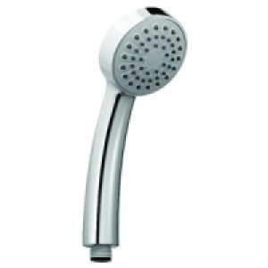 Wickes Single Mode Shower Handset Chrome