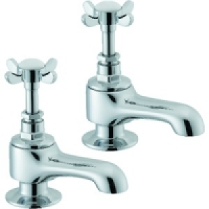 Wickes Tipica Bath Taps Chrome