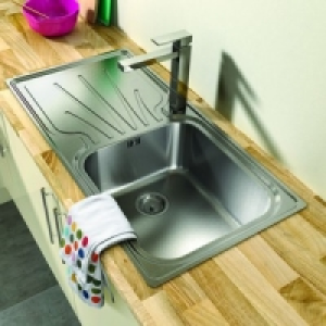 Wickes Blocked Oak Grain Effect Worktop 38x600mmx3m