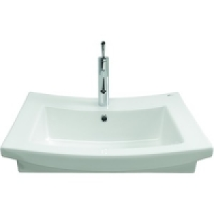 Wickes Santa Rosa Curved Rectangle Basin 650mm