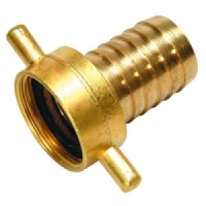 Wickes Hose Coupling-Brass 1 Inch