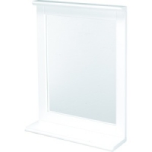 Wickes Rectangular Bathroom Mirror With Shelf £39.99