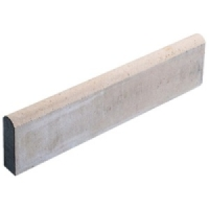 Marshalls Path Edging Stone 600x150x50mm White Single