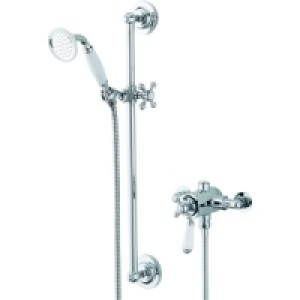 Wickes Legacy Thermostatic Mixer Shower Chrome