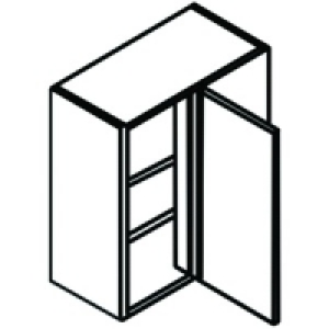 Wickes Casablanca Closed Corner Wall Unit 625mm
