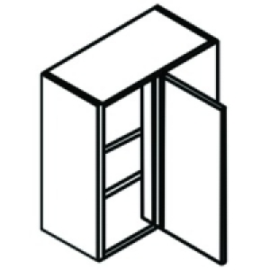 Wickes Marlow Closed Corner Wall Unit 625mm
