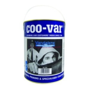 Coo-Var Vandalene Anti Climb Paint Black 4kg £49.99