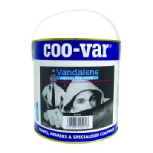 Coo-Var Vandalene Anti Climb Paint Black 2kg