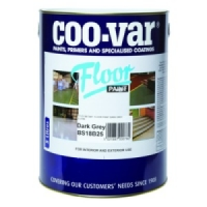 Coo-Var Floor Paint Dark Grey 5L