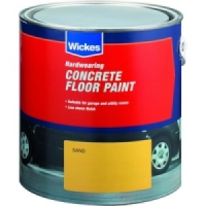 Wickes Concrete Floor Paint Sand 2.5L