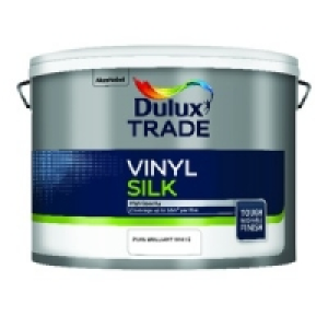 Dulux Trade Vinyl Silk Emulsion Paint Pure Brilliant White 1 £49.50