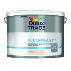Dulux Trade Supermatt Emulsion Paint Magnolia 10L £39.00