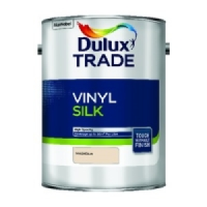 Dulux Trade Vinyl Silk Emulsion Paint Magnolia 5L £33.82
