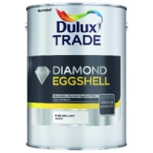 Dulux Trade Diamond Quick Dry Eggshell Emulsion Paint Pure B £56.48