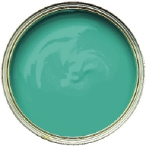 Wickes Vinyl Silk Emulsion Paint Teal 2.5L