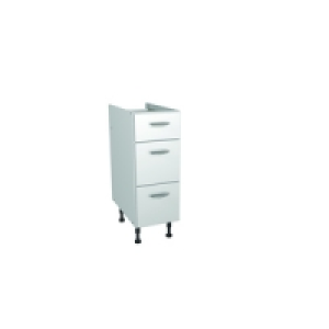 Wickes Miami Drawer Unit White 300mm