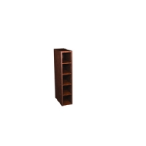 Wickes Rockford Wine Rack Walnut 150mm