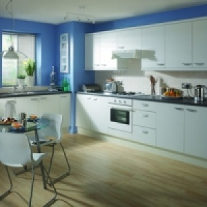 Wickes Miami Cooker Hood Door White 600x385mm