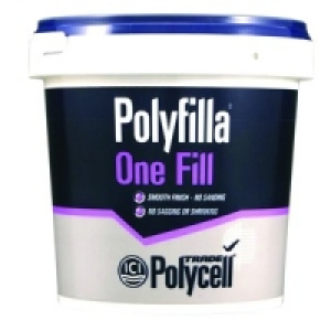 Polycell Polyfilla One Fill Lightweight Filler 1L