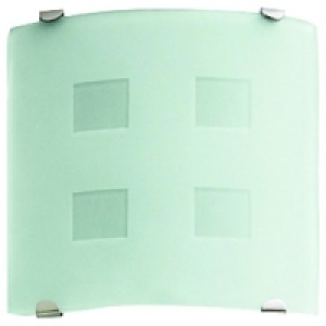 Wickes Decorative Glass Extractor Fan & Light with Timer 100