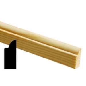 Wickes Pine Door Stop FB1074 9x21x2400mm
