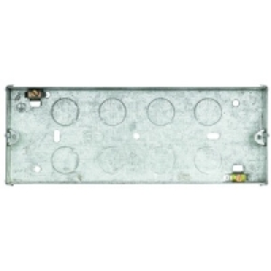 MK Metal Back Box 3 Gang 35mm K890RP