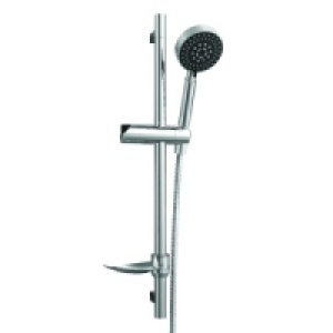 Wickes Five Mode Handset & Riser Rail Kit Chrome
