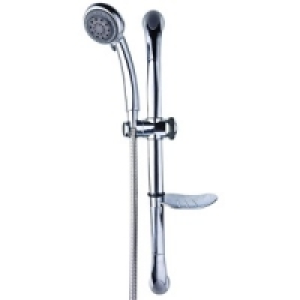 Wickes Three Mode Handset & Riser Rail Kit Chrome £27.99